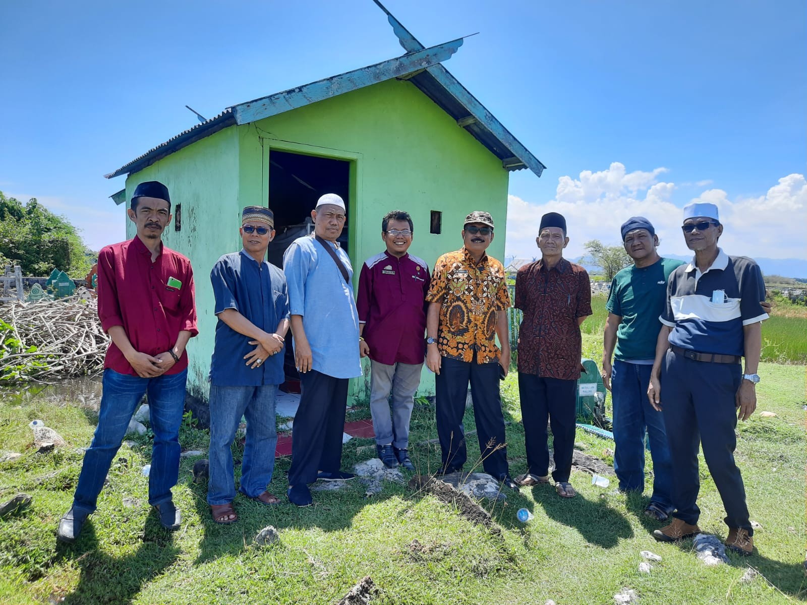 Direktur PKBIP Tinjau Situs Sejarah dan Merencanakan Makam Arung Sumaling di Maros Dipugar