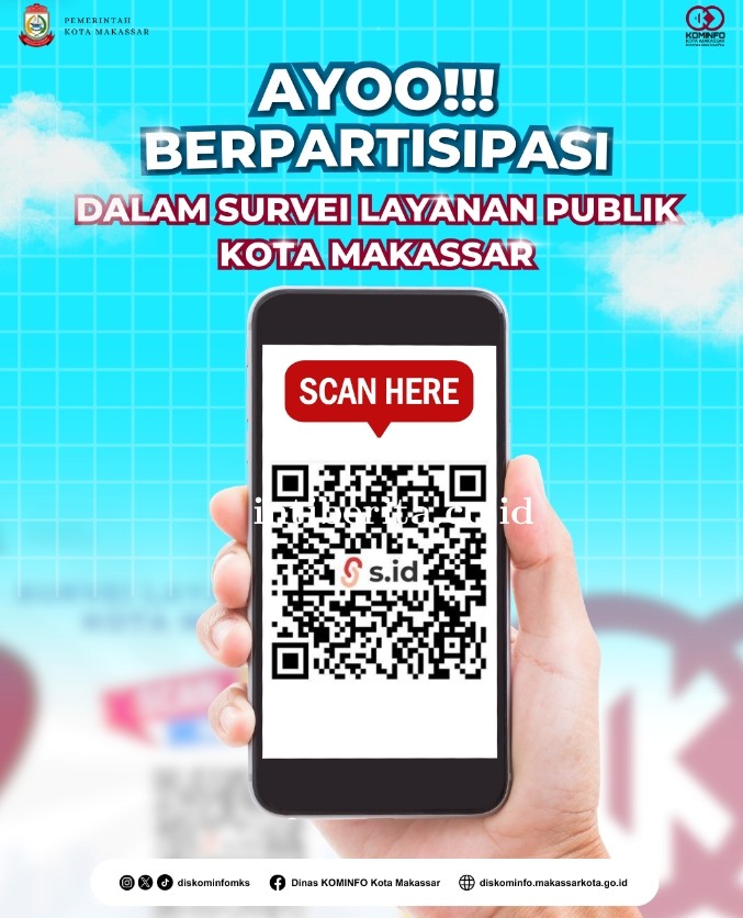 Ayo Ikuti Survey, Tingkatkan Pelayanan Publik Kota Makassar Dengan Suara Anda!
